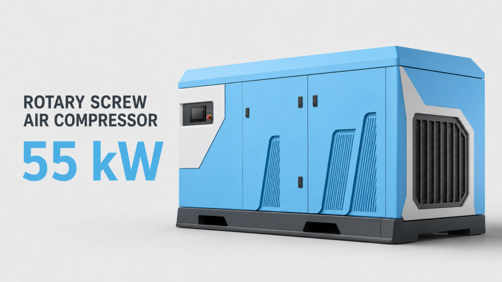 55kW注油冷卻永磁變頻螺桿式空壓機